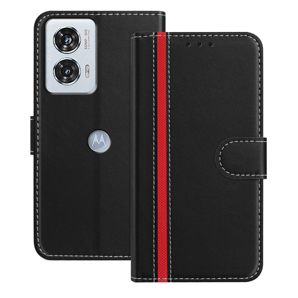 (Black) For Motorola Edge 50 Fusion Cases Black 6914281154618