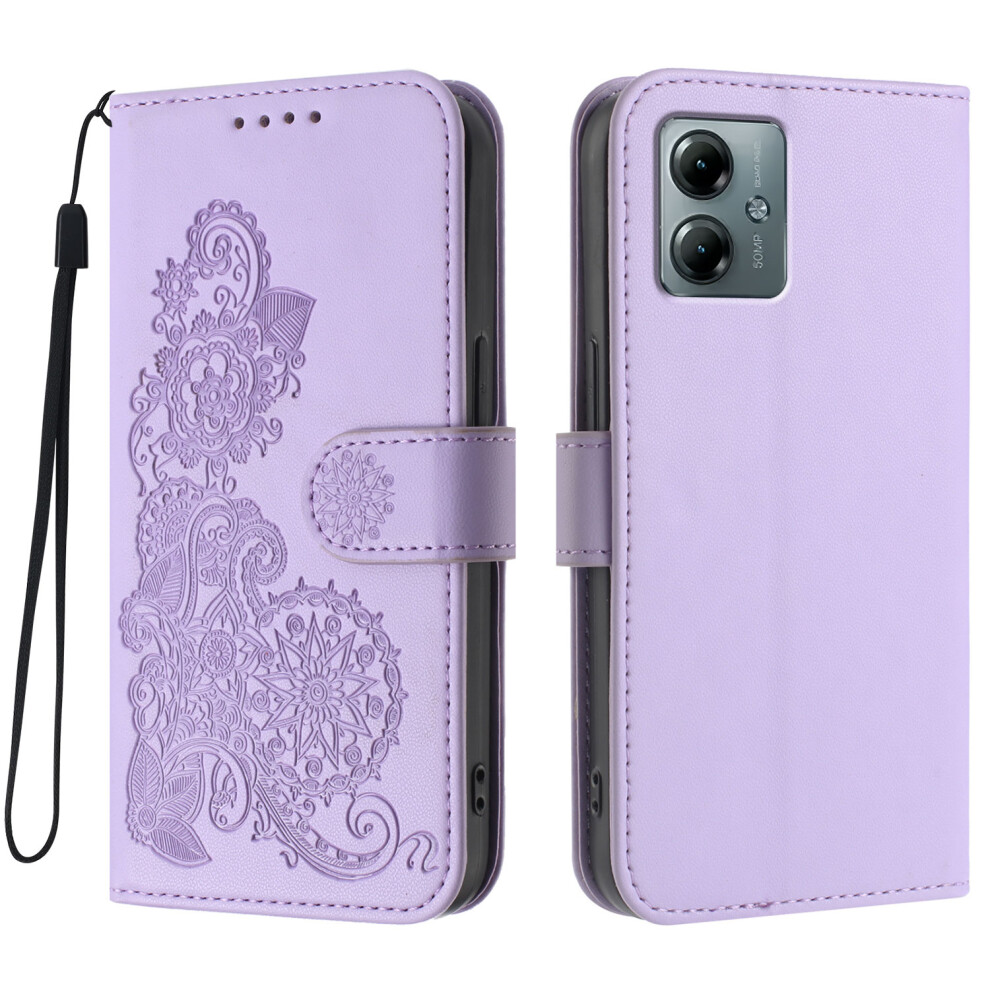 (Purple) For Motorola Moto G Play (2025) 4G Cases Purple 6914285022395