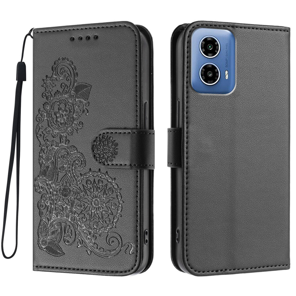 (Black) For Motorola Moto G34 5G Cases Black 6914288415781