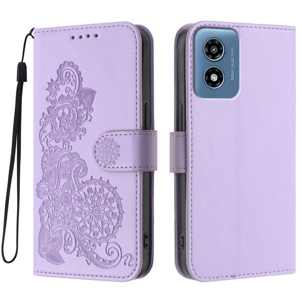 (Purple) For Motorola Moto G Play (2024) 4G Cases Purple 6914285493270
