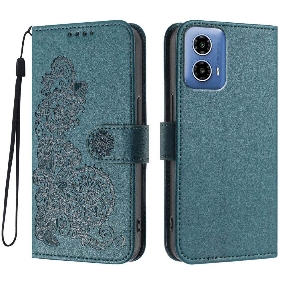 (Blackish ) For Motorola Moto G34 5G Cases Green 6914284588205
