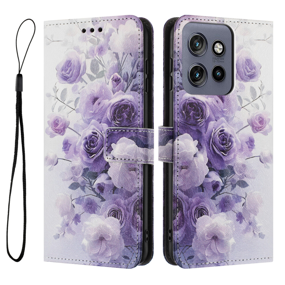 ( Rose) For Motorola Moto S50 5G Cases Purple 6914286282415