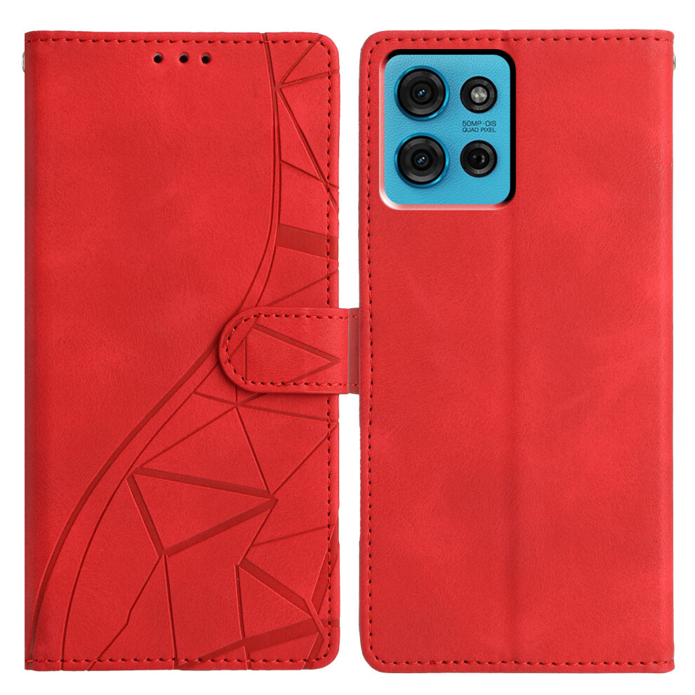 (Red) For Motorola Moto G75 5G Cases Red 6914289382921