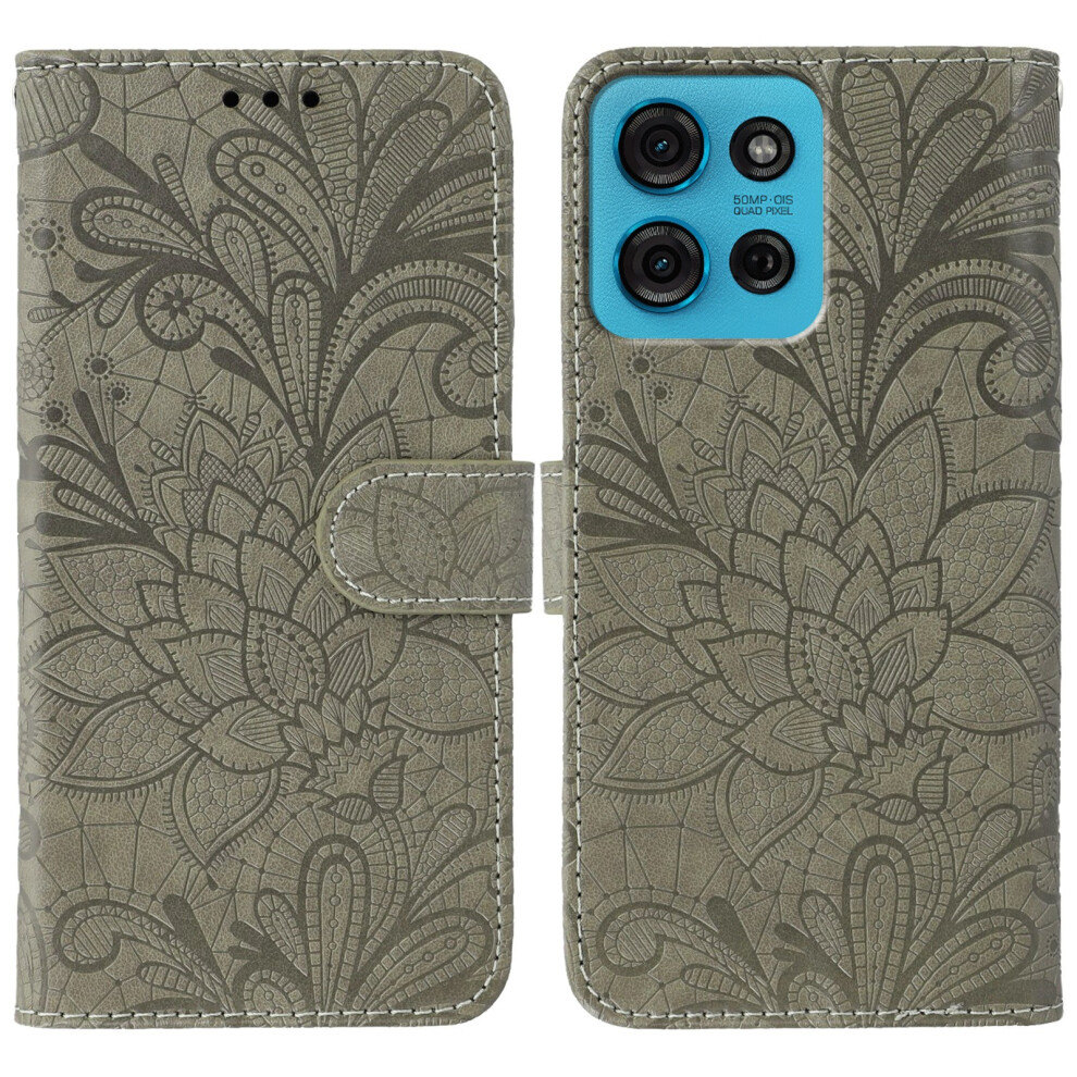 (Grey) For Motorola Moto G75 5G Cases Grey 6914280225593