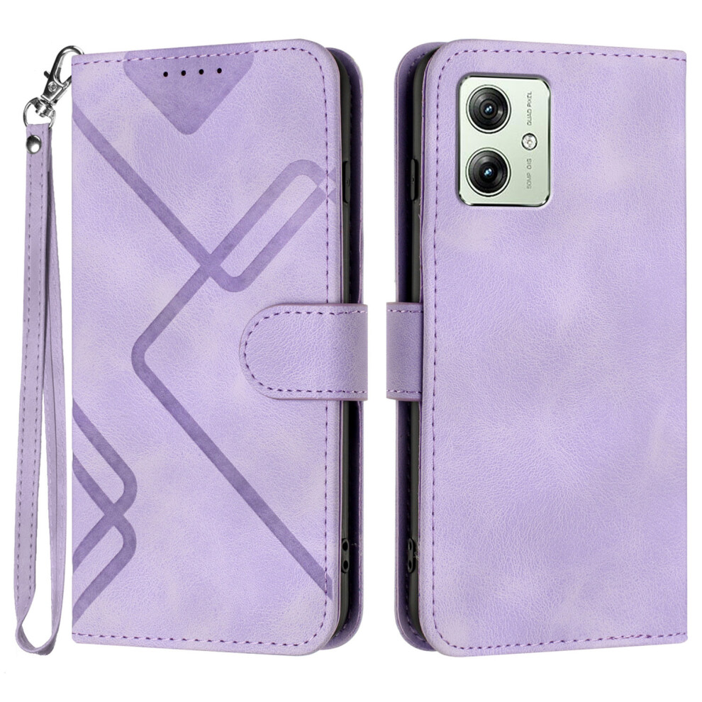 (Purple) For Motorola Moto G54 Power 5G Cases Purple 6914283045389