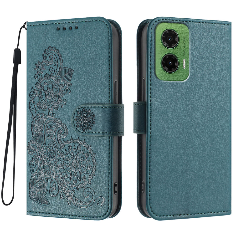 (Blackish ) For Motorola Moto G35 5G Cases Green 6914282079958