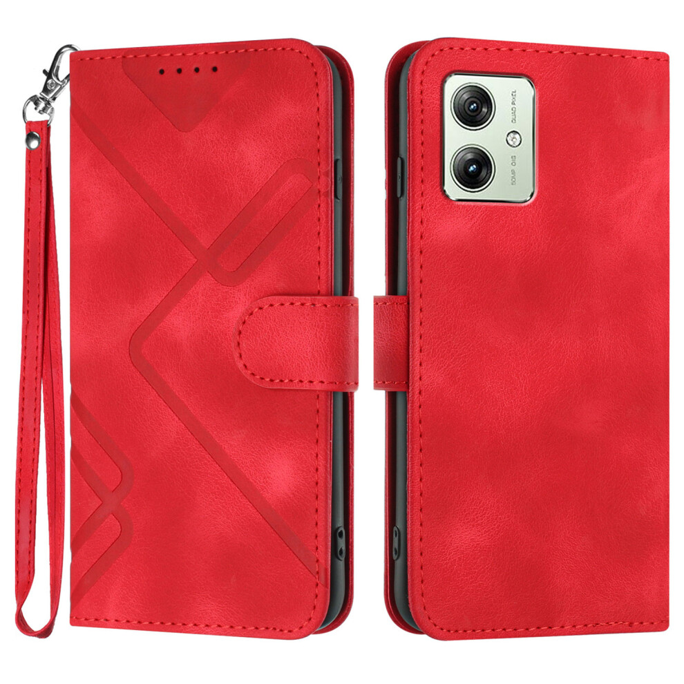 (Red) For Motorola Moto G54 Power 5G Cases Red 6914289344479