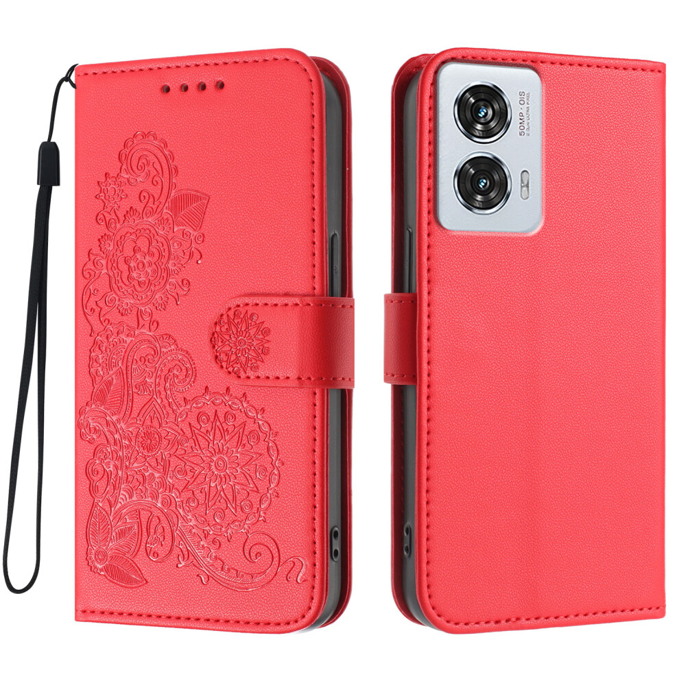 (Red) For Motorola Edge 50 Fusion Cases Red 6914282288862