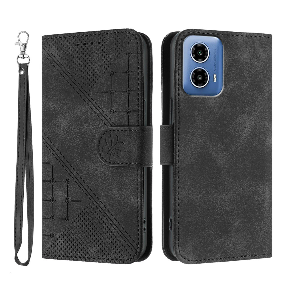(Black) For Motorola Moto G34 5G Cases Black 6914280167695