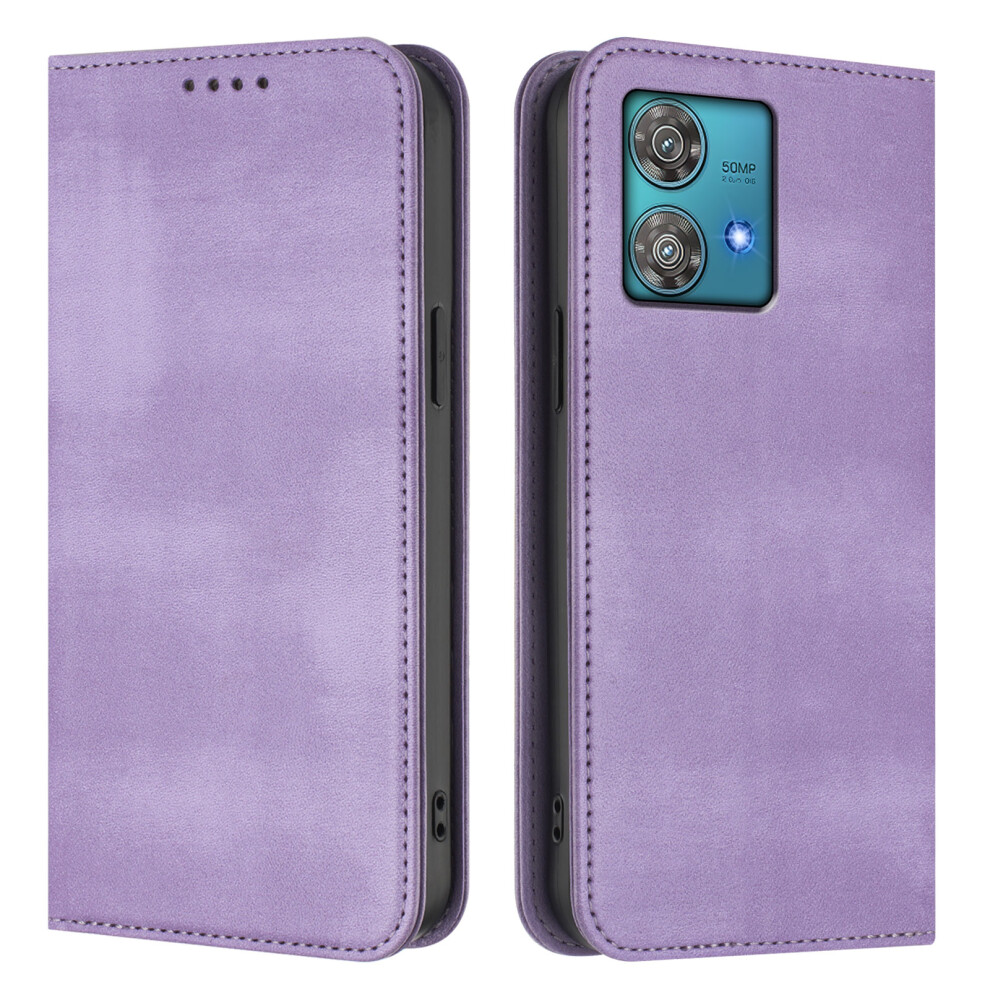 (Light ) For Motorola Edge 40 Neo 5G Cases Purple 6914284438463