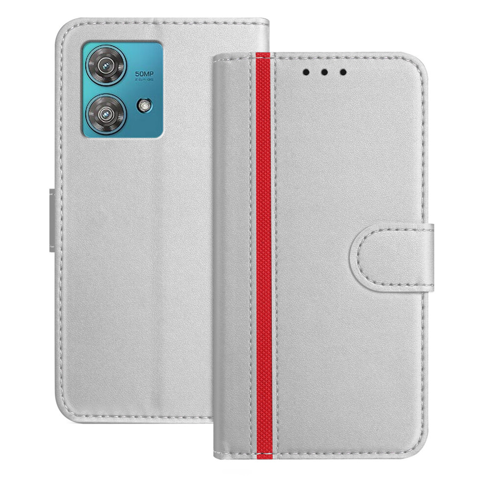 (Silver) For Motorola Edge 40 Neo 5G Cases Silver 6914288511797