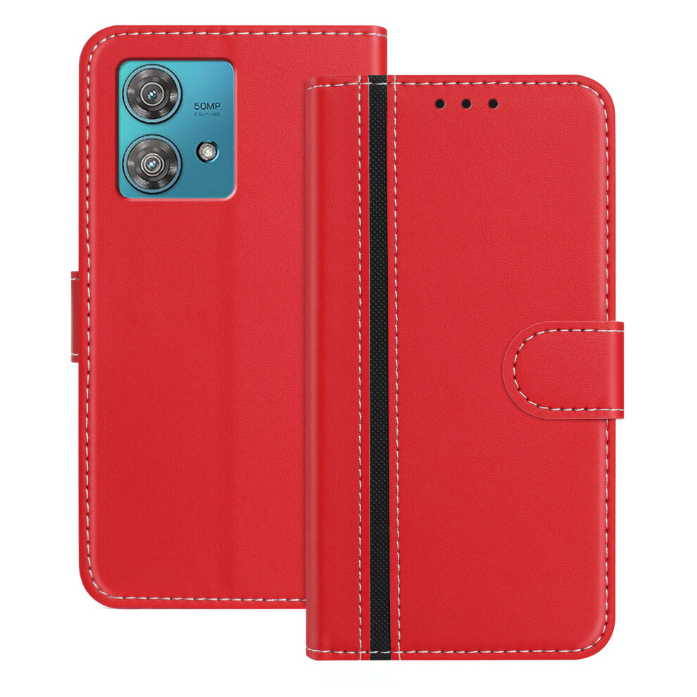 (Red) For Motorola Edge 40 Neo 5G Cases Red 6914287566569