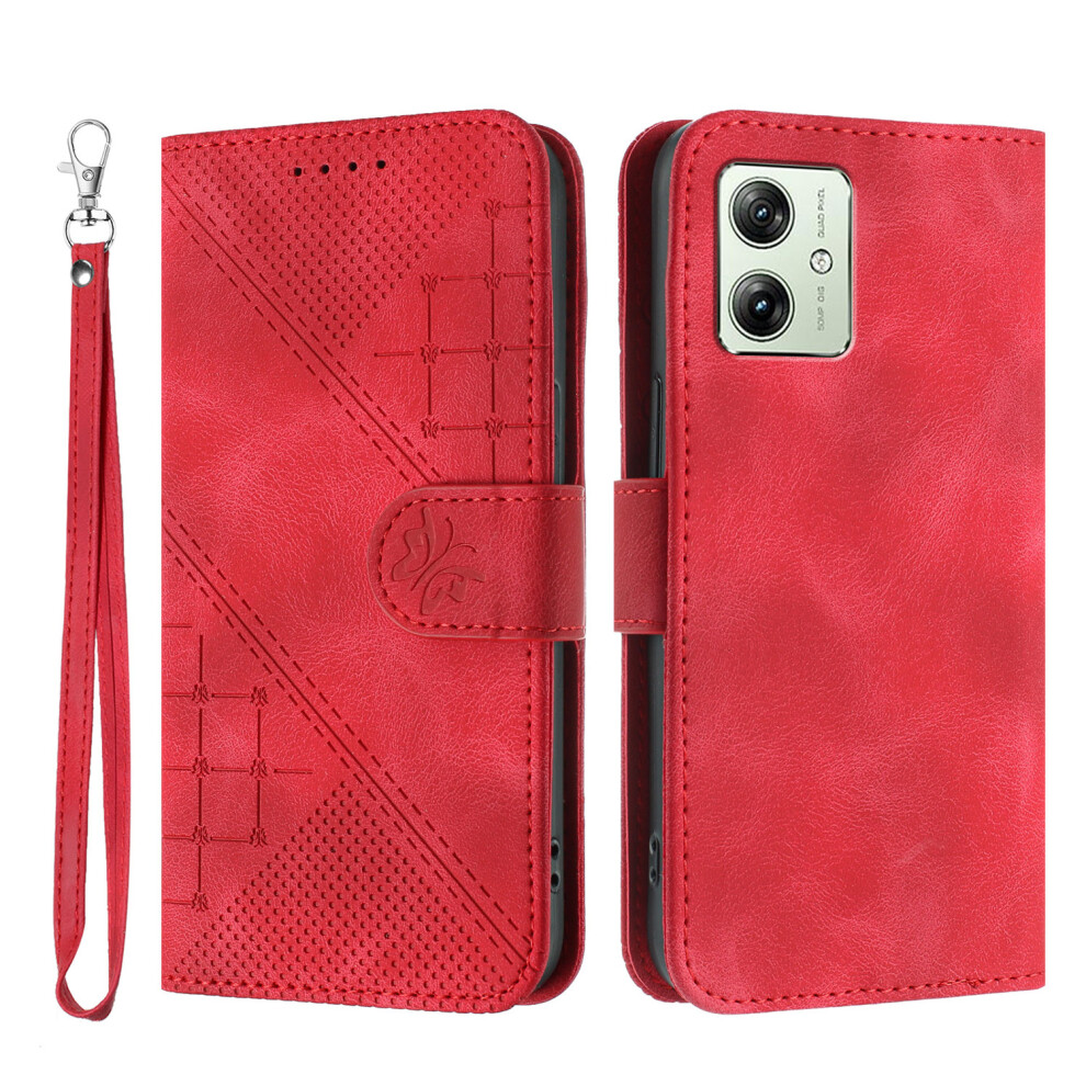 (Red) For Motorola Moto G54 Power 5G Cases Red 6914284315986