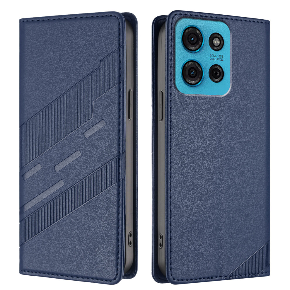 (Dark ) For Motorola Moto G75 5G Cases Blue 6914289408942