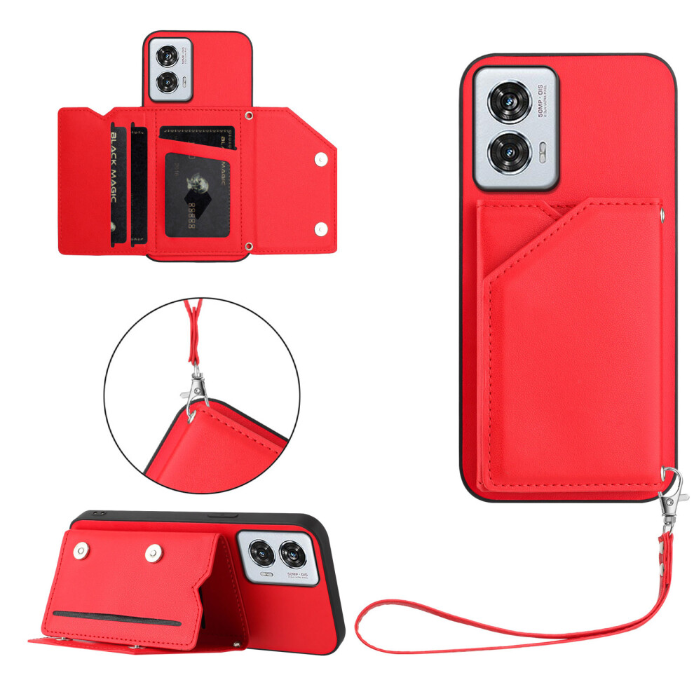 (Red) For Motorola Edge 50 Fusion Cases Red 6914288806565