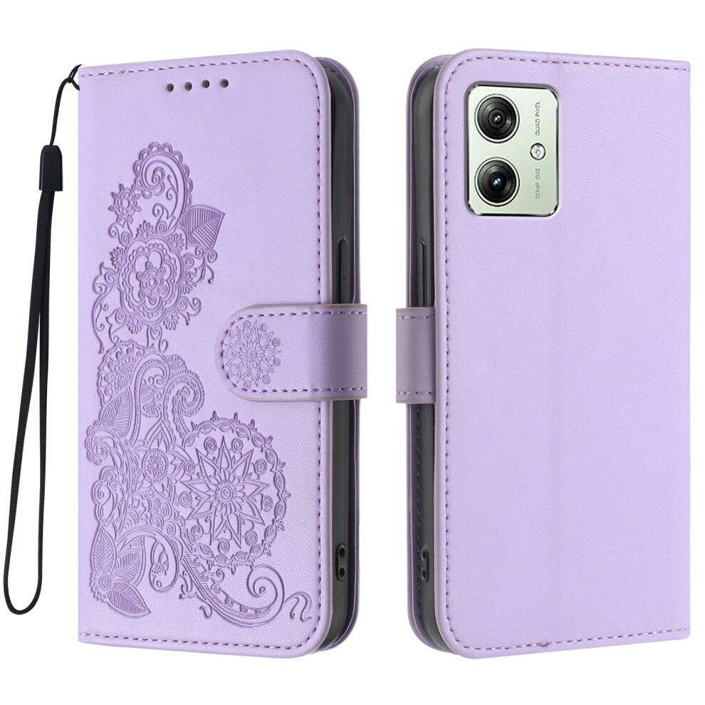 (Purple) For Motorola Moto G54 Power 5G Cases Purple 6914282603337