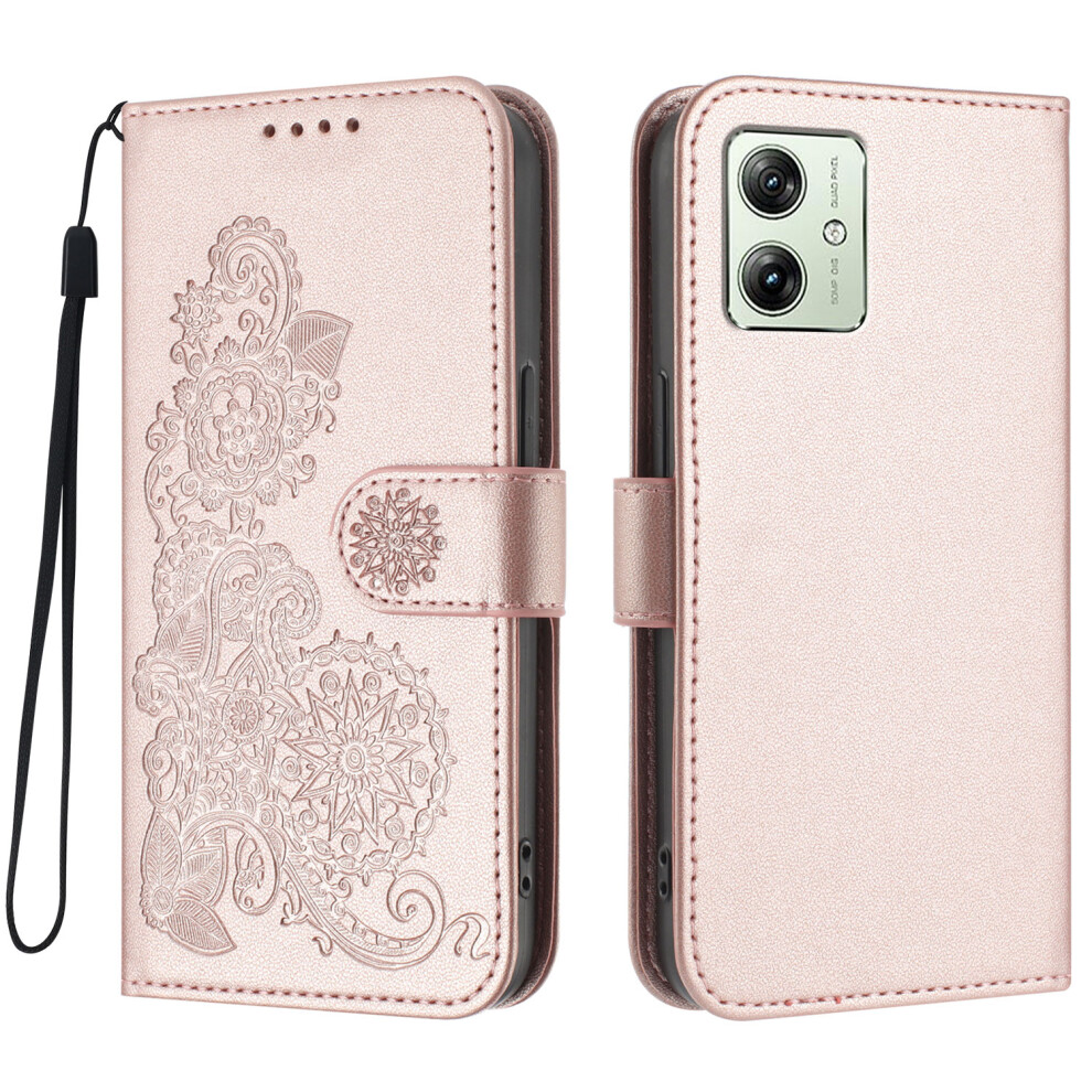 (Rose ) For Motorola Moto G54 Power 5G Cases Gold 6914286191380