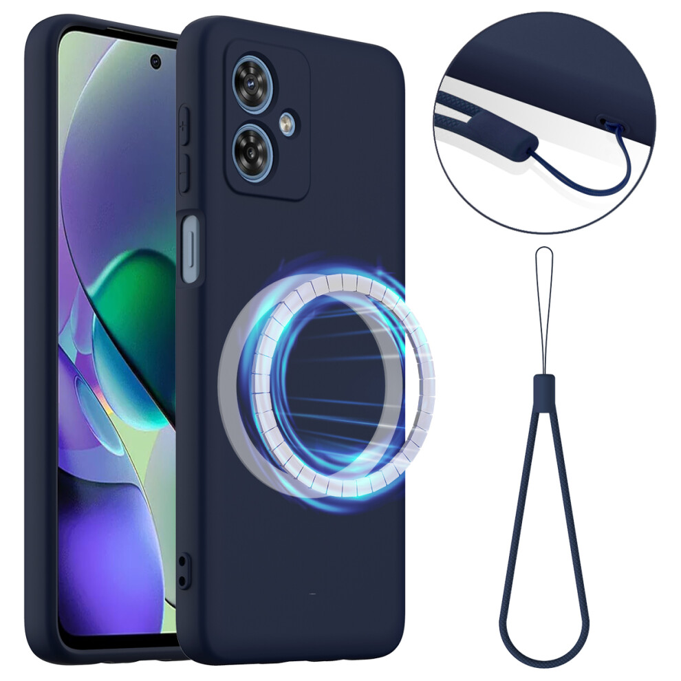 (Dark ) For Motorola Moto G54 5G Cases Blue 6914285274343