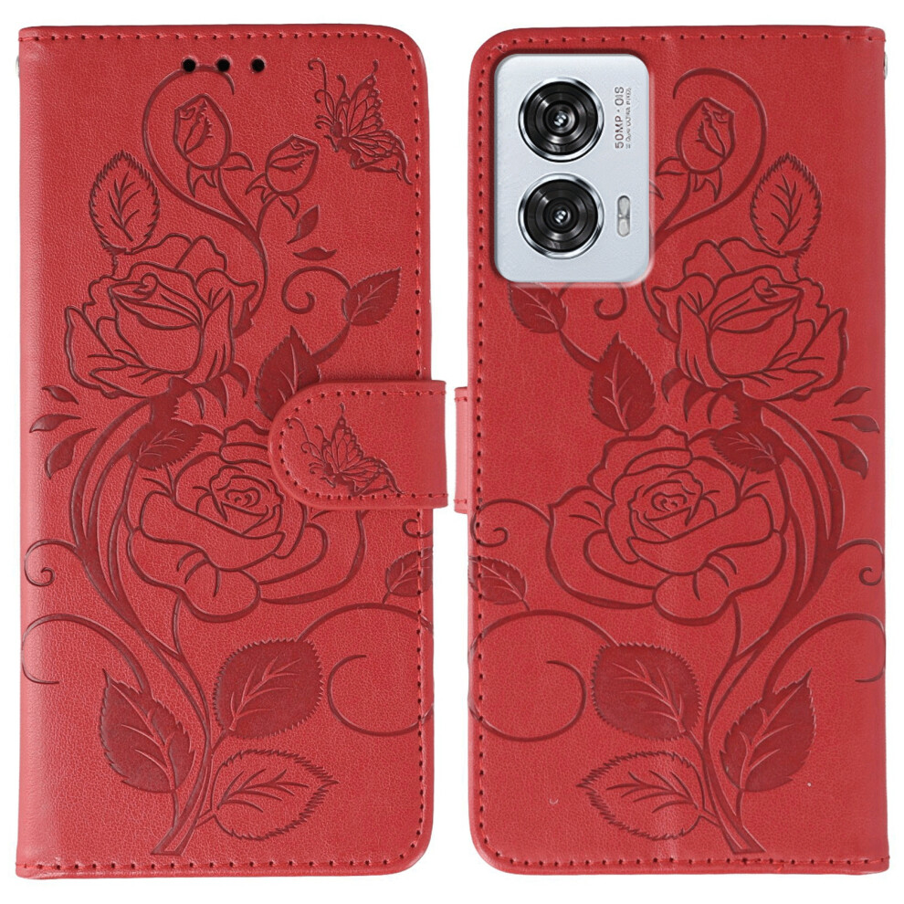 (Red) For Motorola Edge 50 Fusion Cases Red 6914283946273