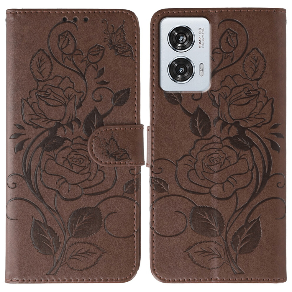(Brown) For Motorola Edge 50 Fusion Cases Brown 6914284644796