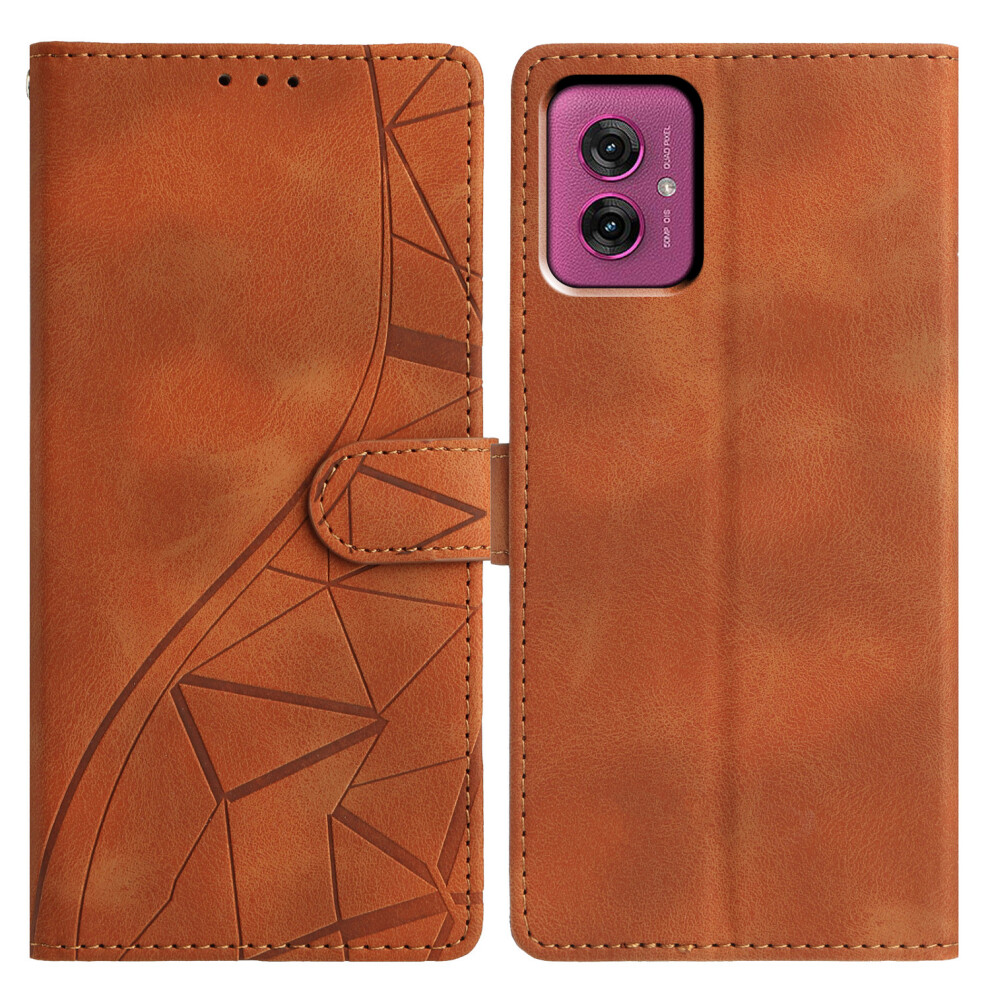 (Brown) For Motorola Moto G55 5G Cases Brown 6914281183632