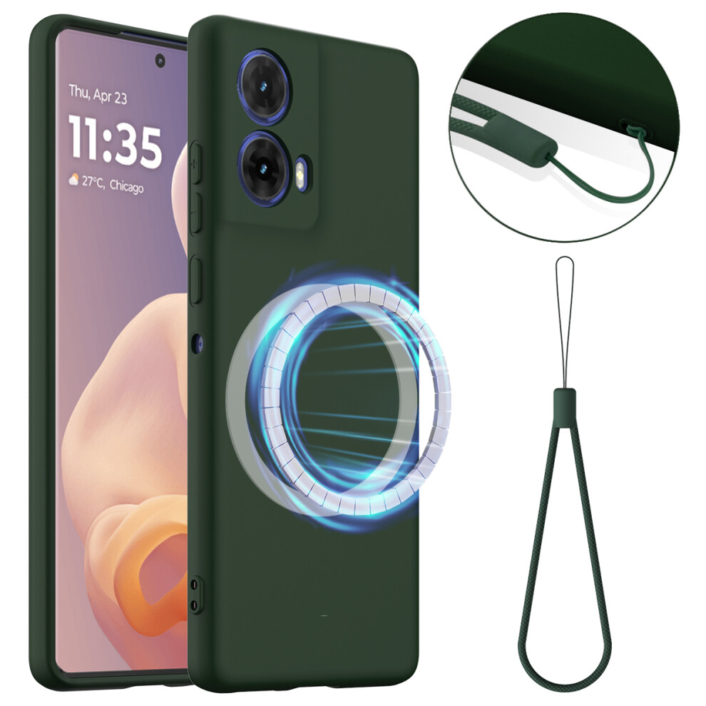 (Dark ) For Motorola Moto G85 5G Cases Green 6914282242703