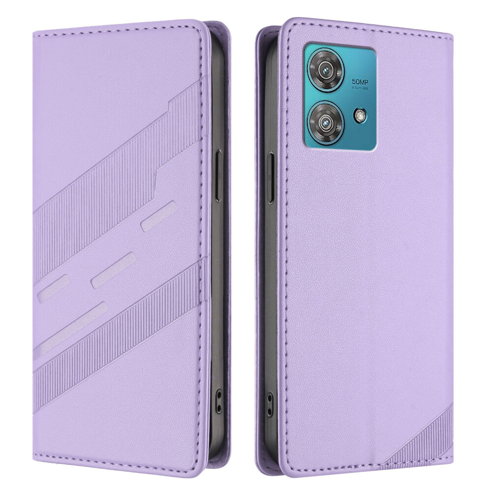 (Light ) For Motorola Edge 40 Neo 5G Cases Purple 6914281593066