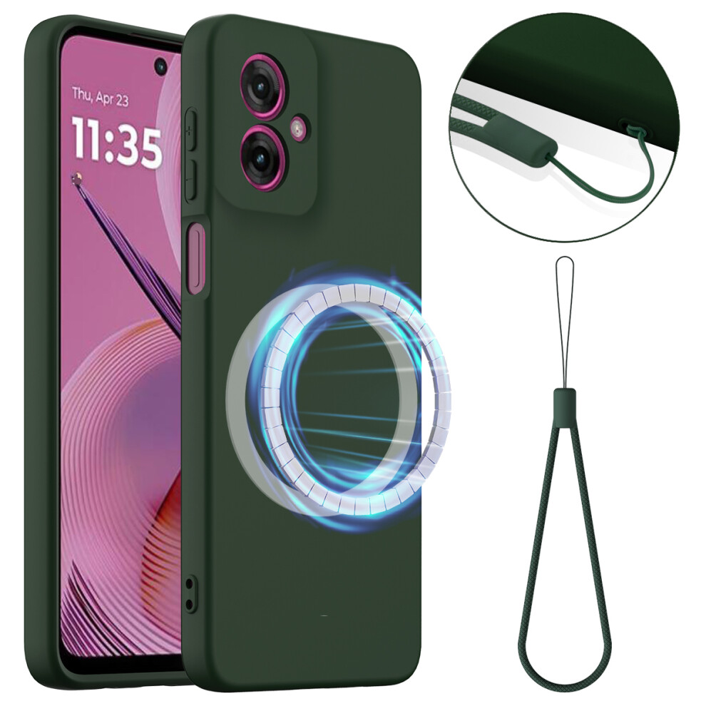 (Dark ) For Motorola Moto G55 5G Cases Green 6914284958695