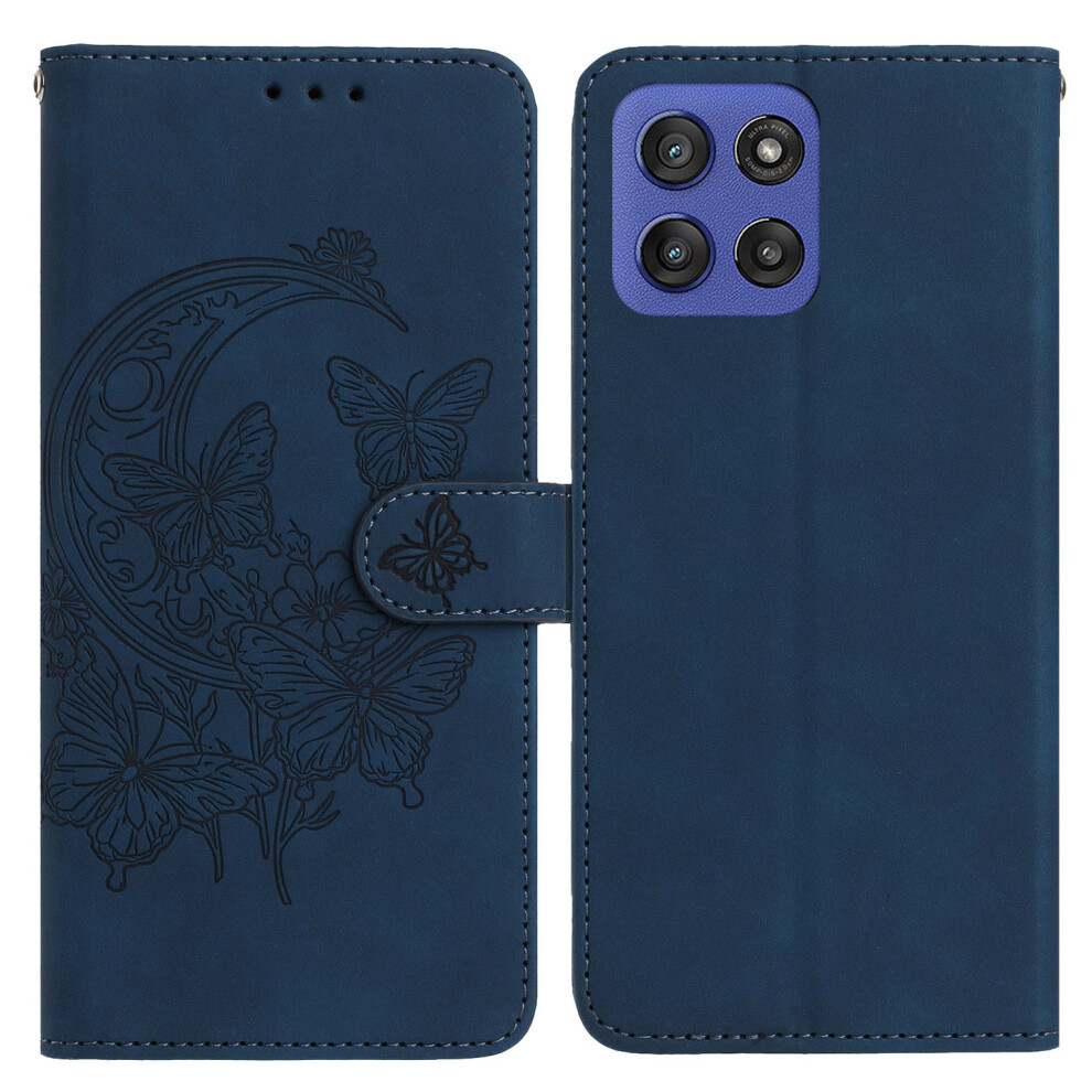 (Blue) For Motorola Moto G Stylus 5G (2025) Case Blue 6914289816044
