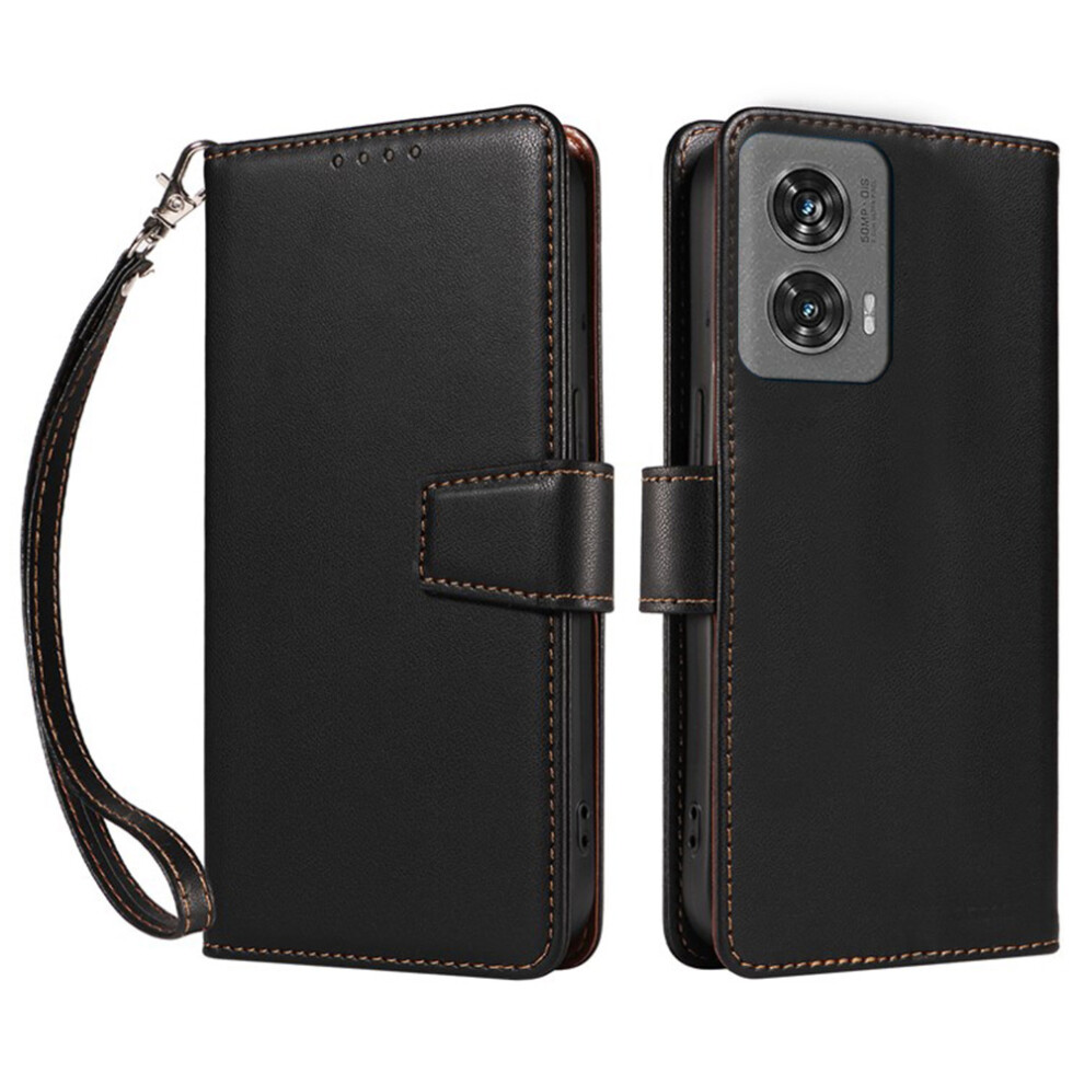 (Black) For Motorola Edge 50 Fusion Cases Black 6914289963236