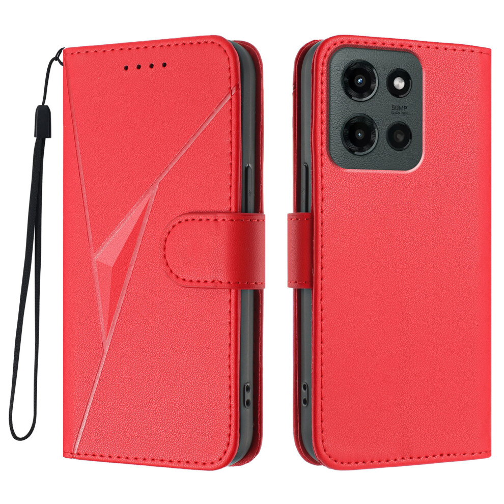 (Red) For Motorola Moto G Stylus 5G (2025) Case Red 6914282666783