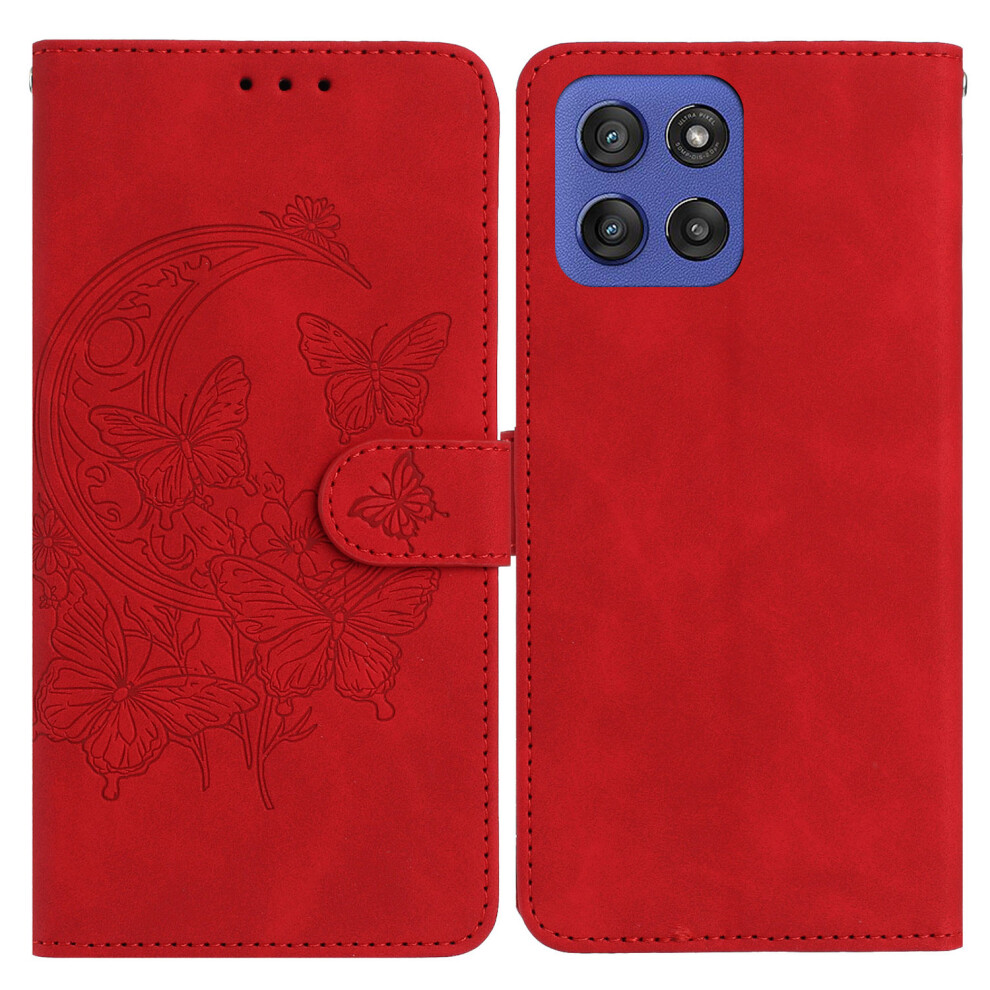 (Red) For Motorola Moto G Stylus 5G (2025) Case Red 6914289122633