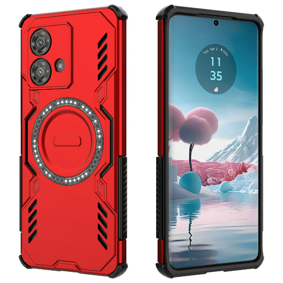(Red) For Motorola Edge 40 Neo 5G Cases Red 6914287856929
