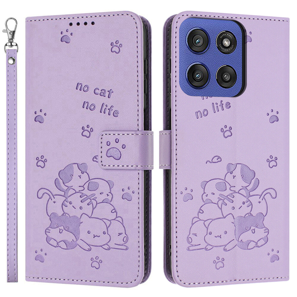 (Purple) For Motorola Edge 60 5G Cases Purple 6914288578202