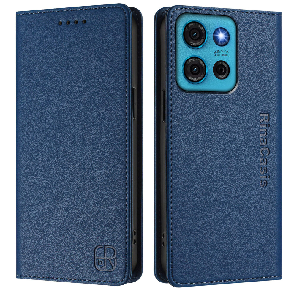 (Dark ) For Motorola Moto G75 5G Cases Blue 6914286589637