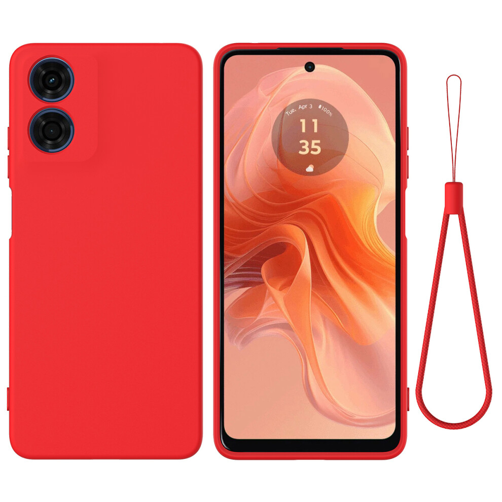 (Red) For Motorola Moto E14 4G Cases Red 6914287869226