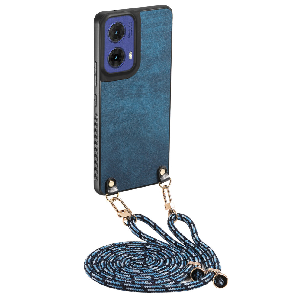 (Blue) For Motorola Moto G85 5G Cases Blue 6914280107615