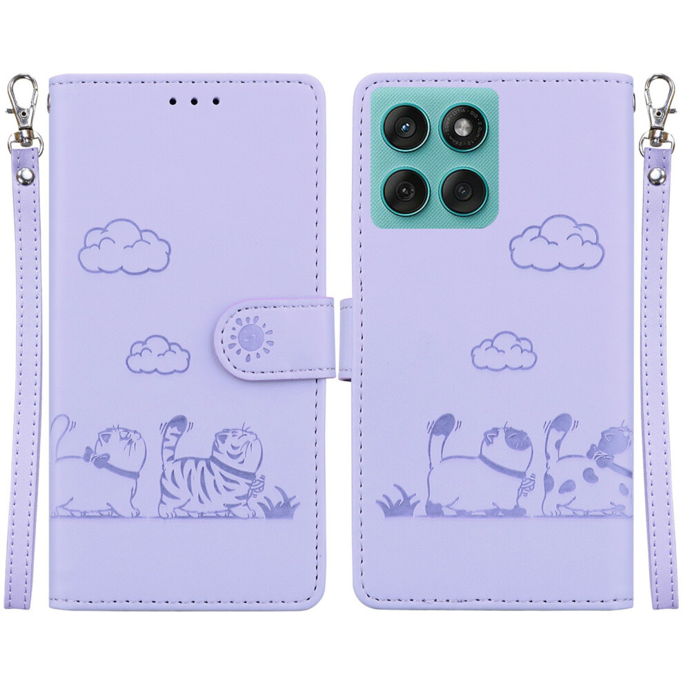 (Purple) For Motorola Edge 60 5G Cases Purple 6914282840176