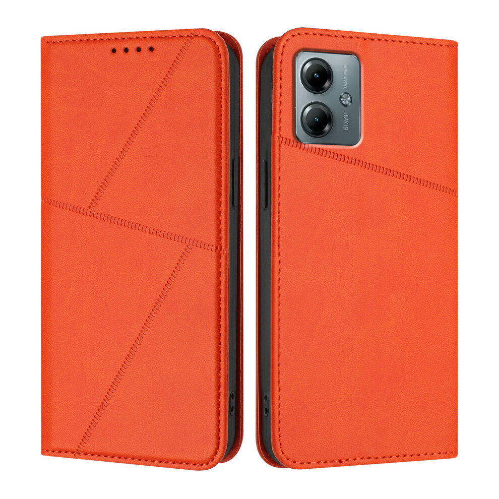 (Orange) For Motorola Moto G Play (2025) 5G Cases Orange 6914286319005