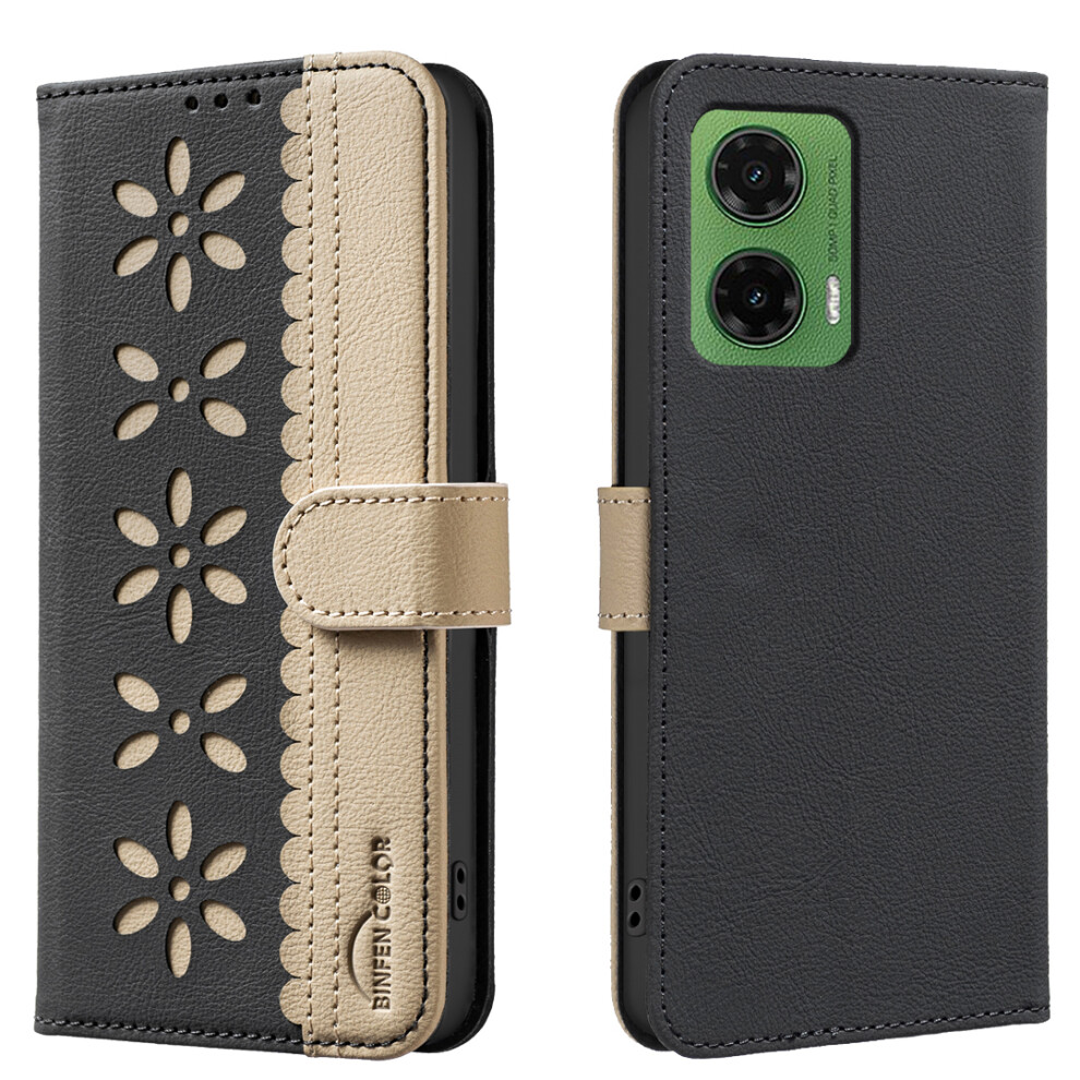 (Black) For Motorola Moto G35 5G Cases Black 6914289371697