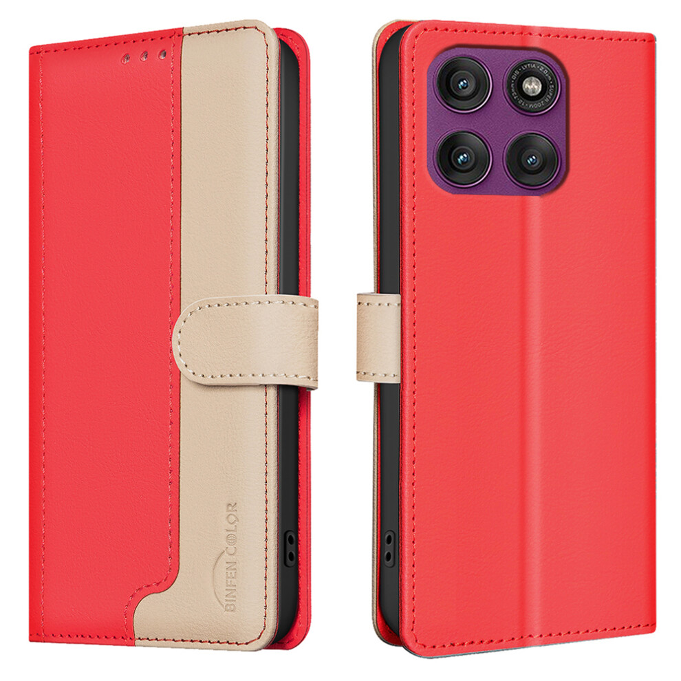 (Red) For Motorola Edge 60 Pro 5G Cases Red 6914283768103