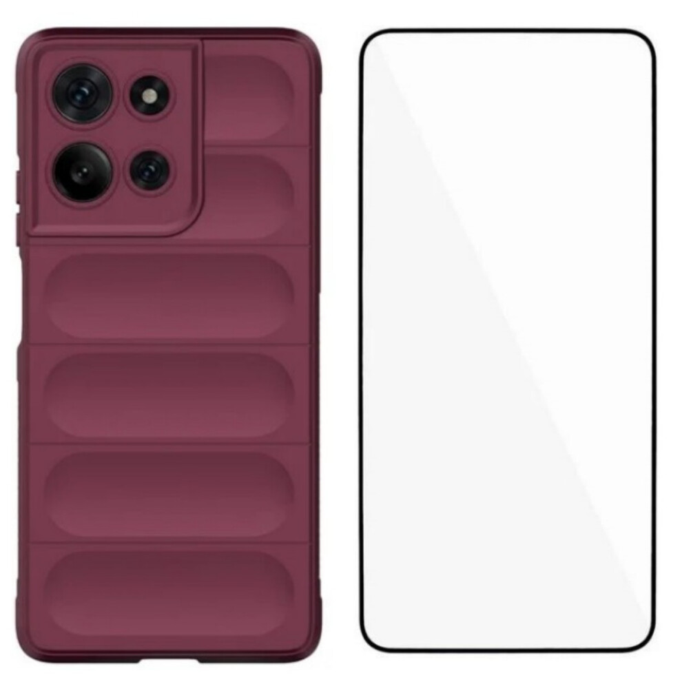 (Wine ) For Motorola Moto G75 5G Cases Red 6914281421819