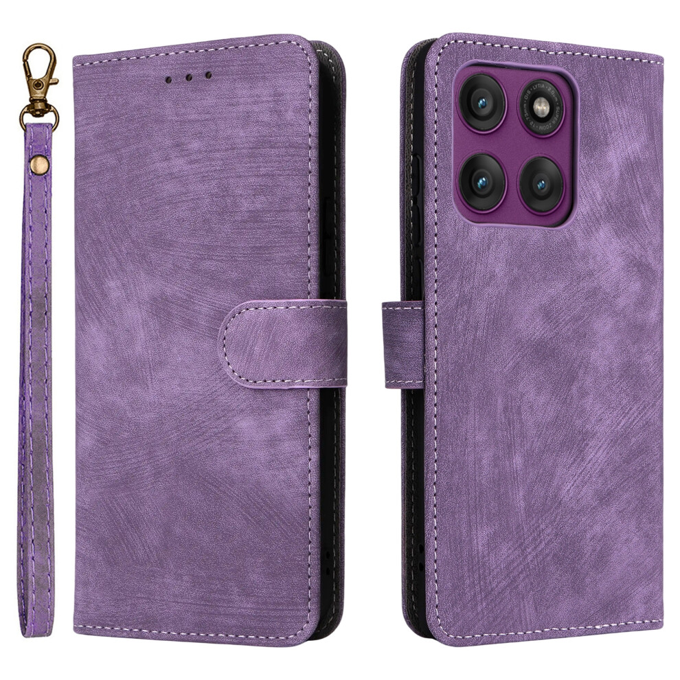 (Purple) For Motorola Edge 60 Pro 5G Cases Purple 6914280974873