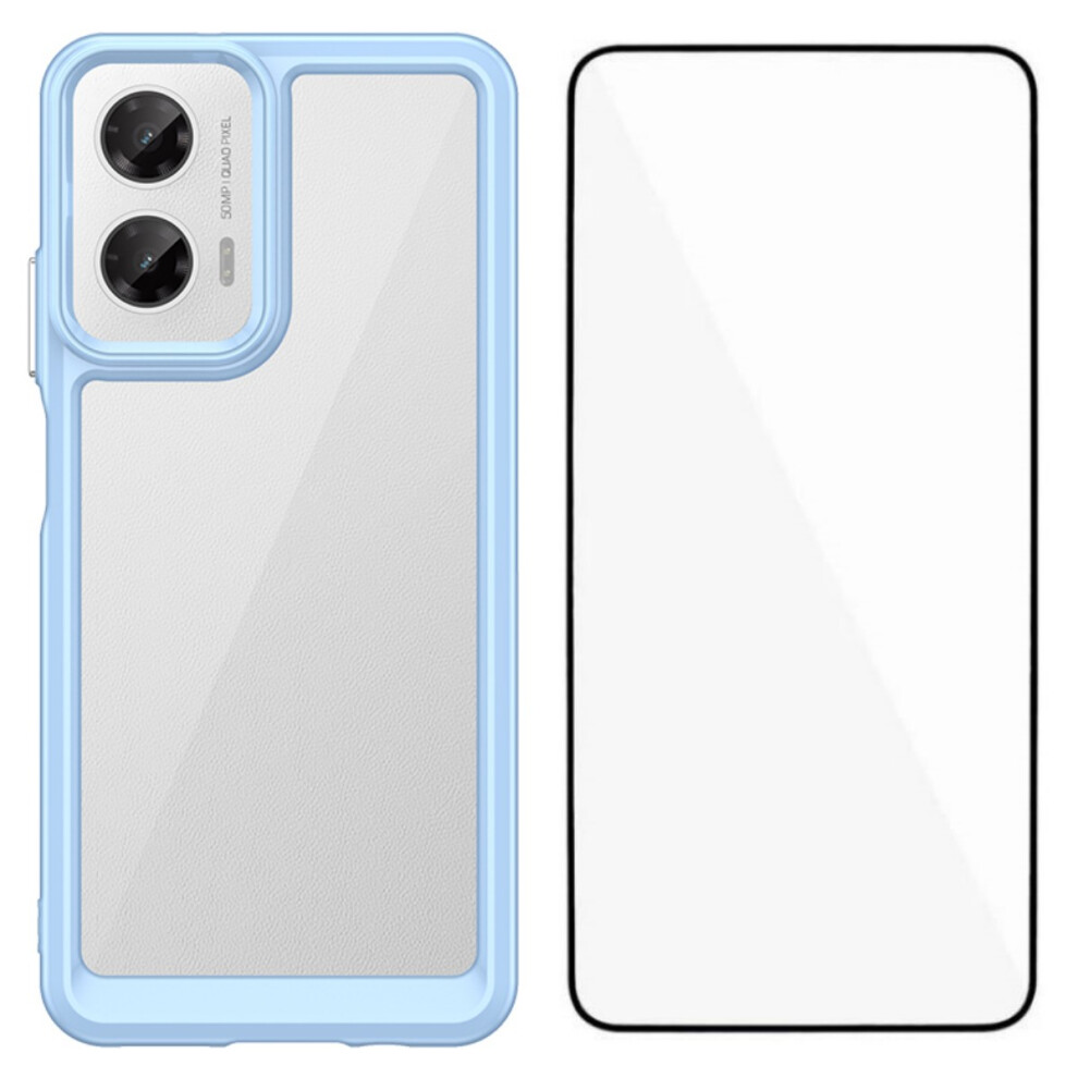 (Blue) For Motorola Moto G35 5G Cases Blue 6914284835149