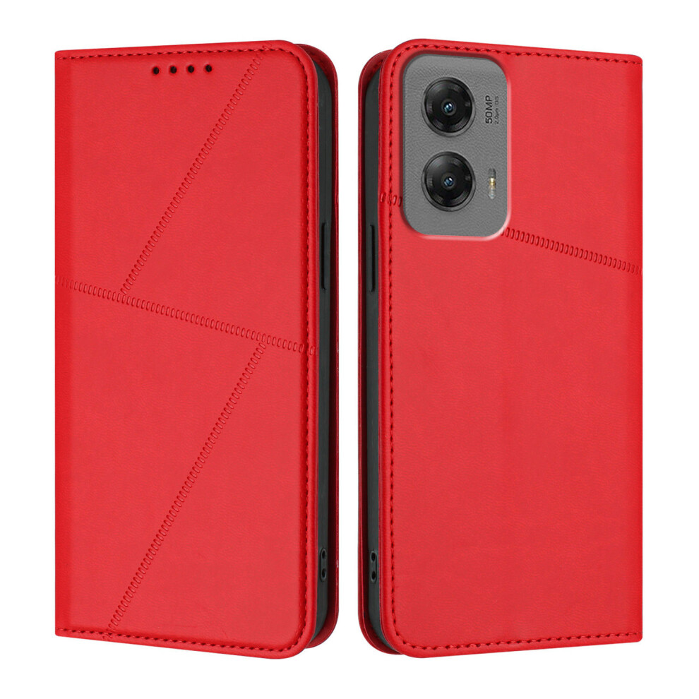 (Red) For Motorola Moto G Stylus 5G (2024) Cases Red 6914281298879
