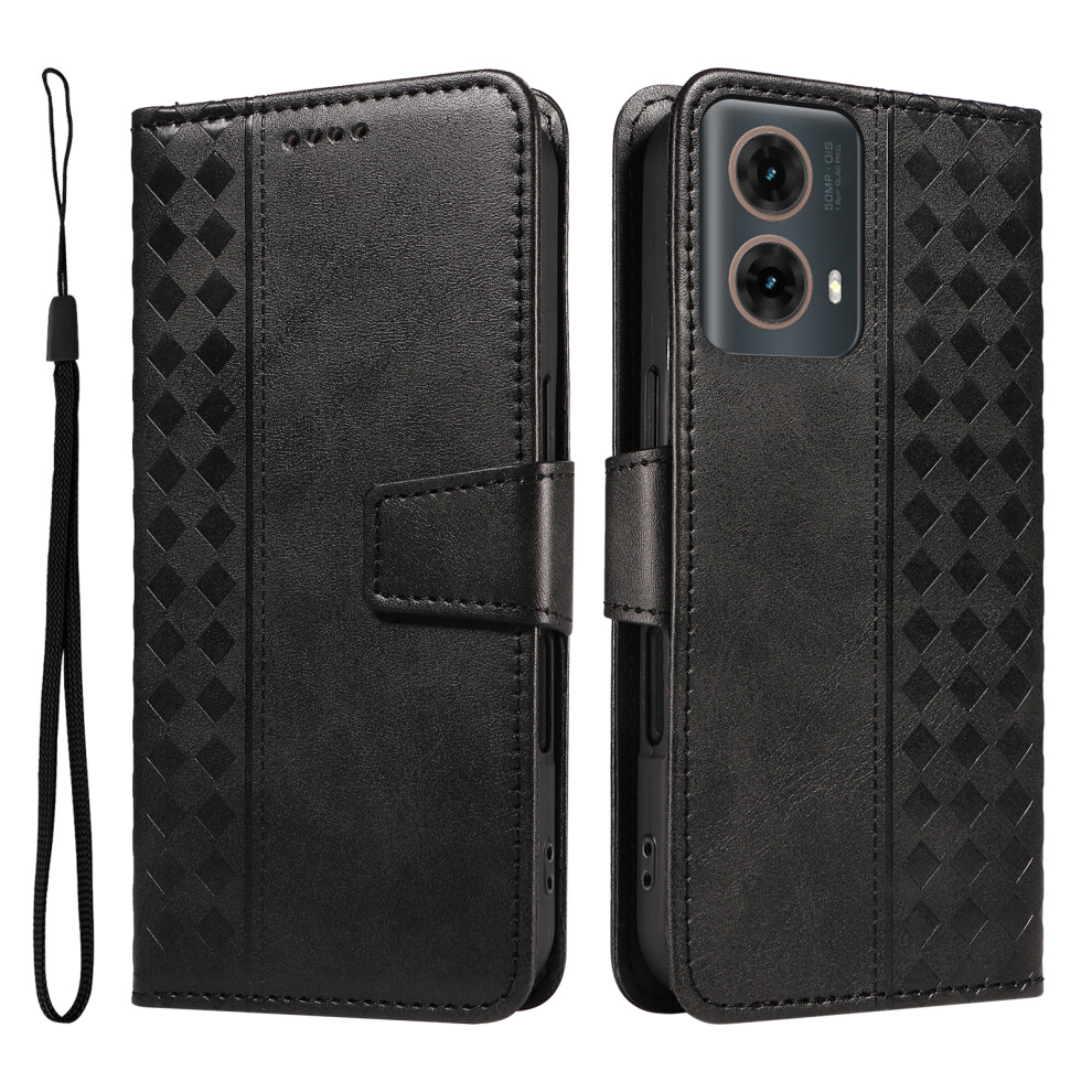 (Black) For Motorola Edge 50 Fusion Cases Black 6914281849217