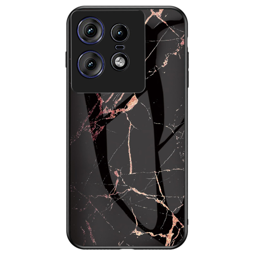 (Gold Black Marble) For Motorola Edge 50 Pro 5G Cases Black,Gold 6914288283656