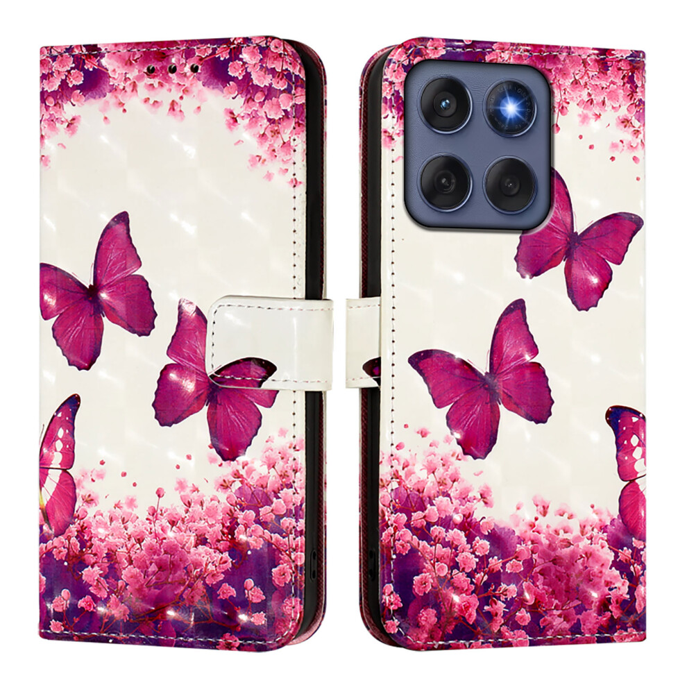 (Rose Butterflies) For Motorola Edge 60 5G Cases 6914283661039