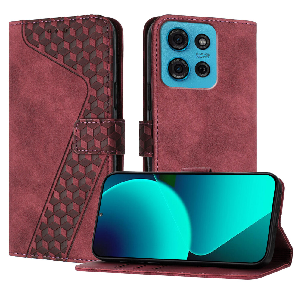 (Brown) For Motorola Moto G75 5G Cases Brown 6914281409848