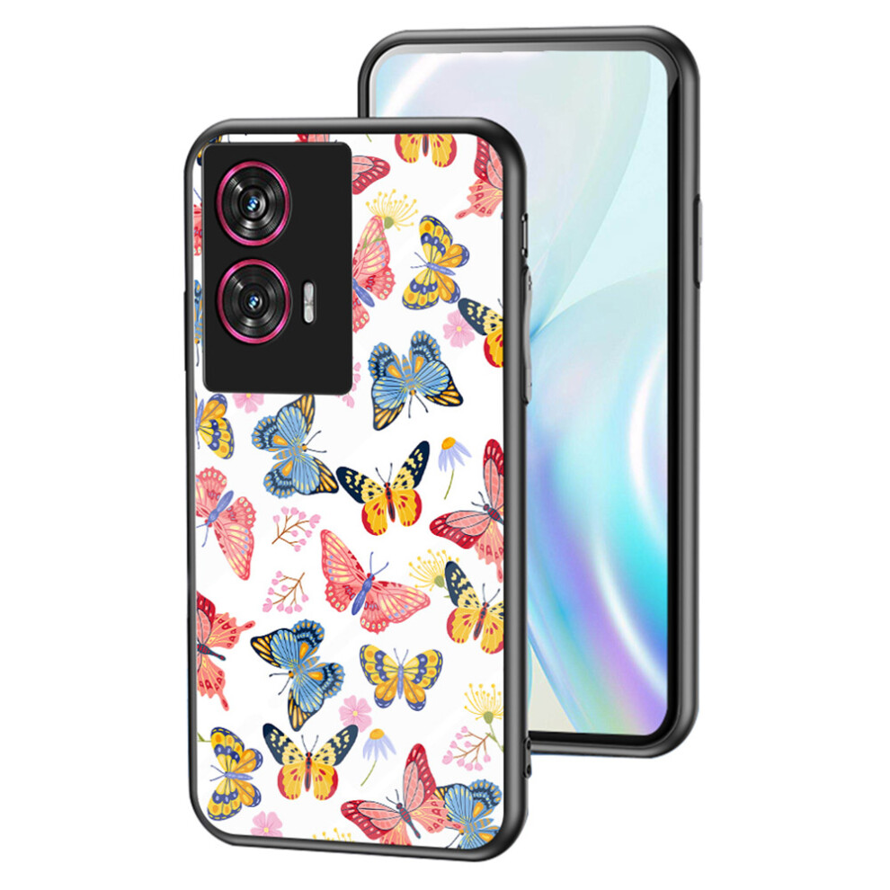 (Colorful Butterfly) For Motorola Edge 50 Fusion Cases 6914281703748